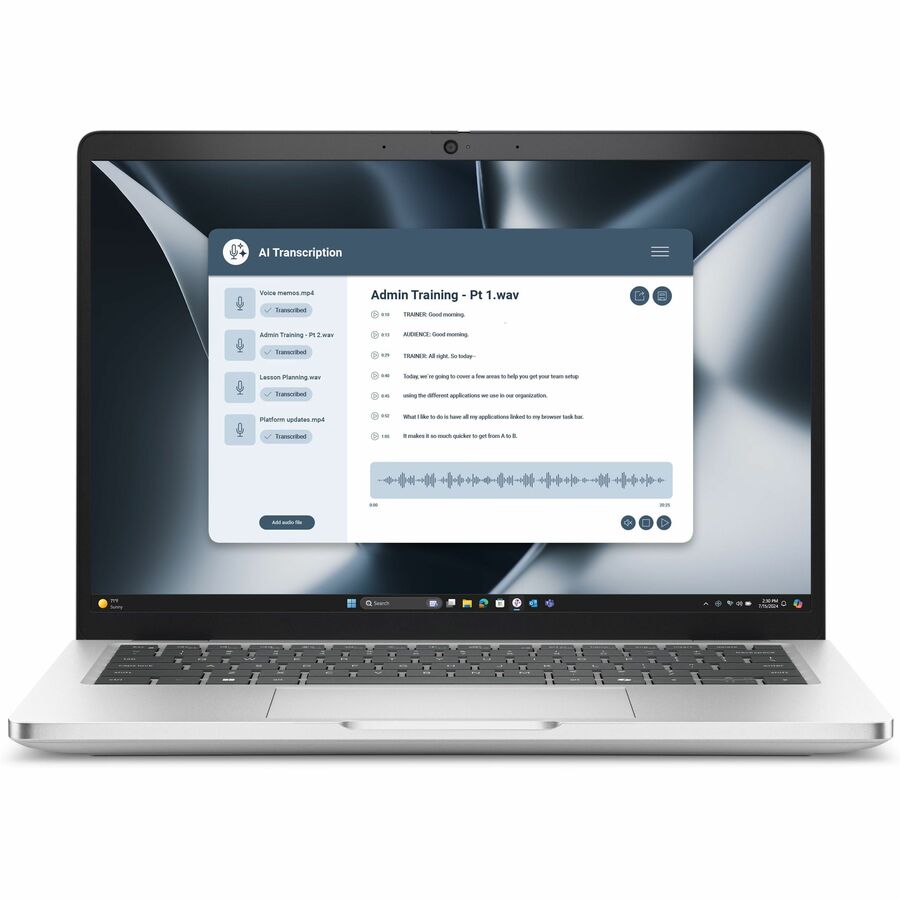 Dell Pro 13 Plus PB13255 – 13.3" Copilot+ Business Laptop with AMD Ryzen™ AI PRO, 16GB RAM, 512GB SSD, Windows 11 Pro
