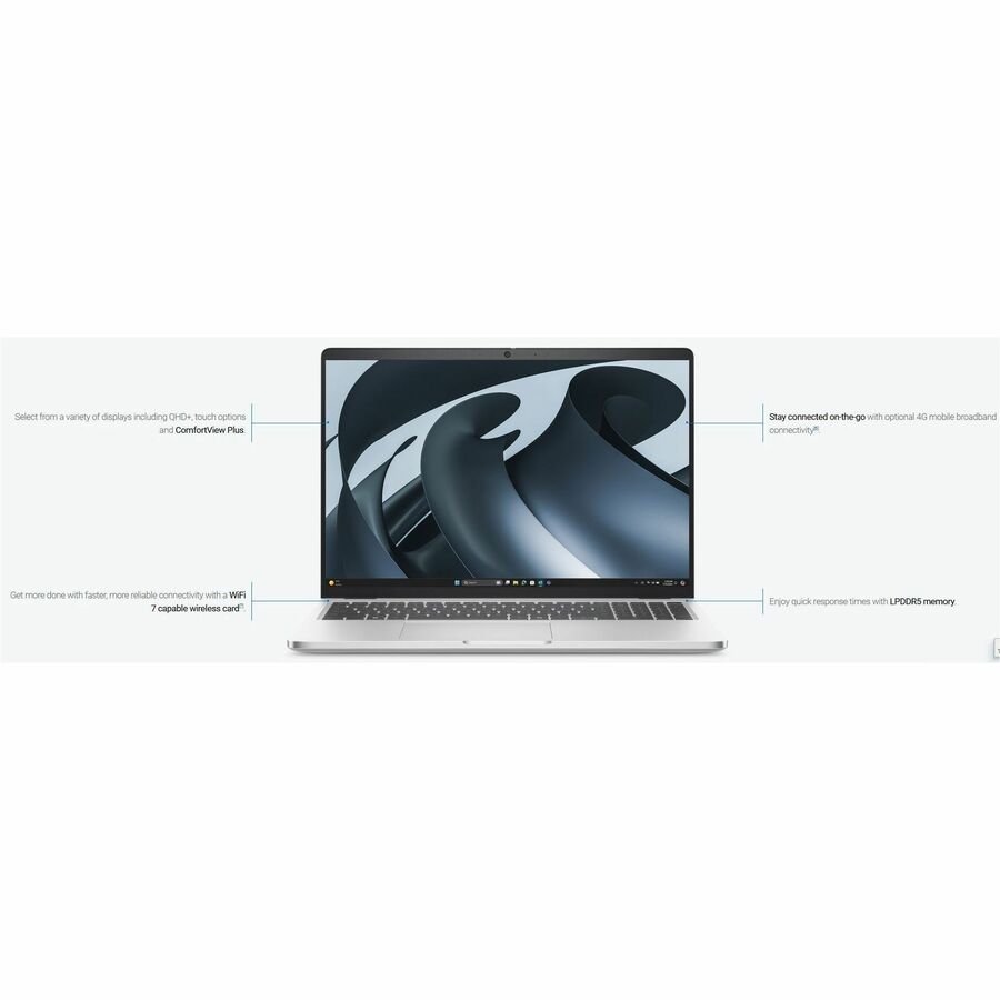 Dell Pro 16 Plus PB16255 – 16" Copilot+ Business Laptop with AMD Ryzen™ AI PRO, 16GB RAM, 512GB SSD, Windows 11 Pro