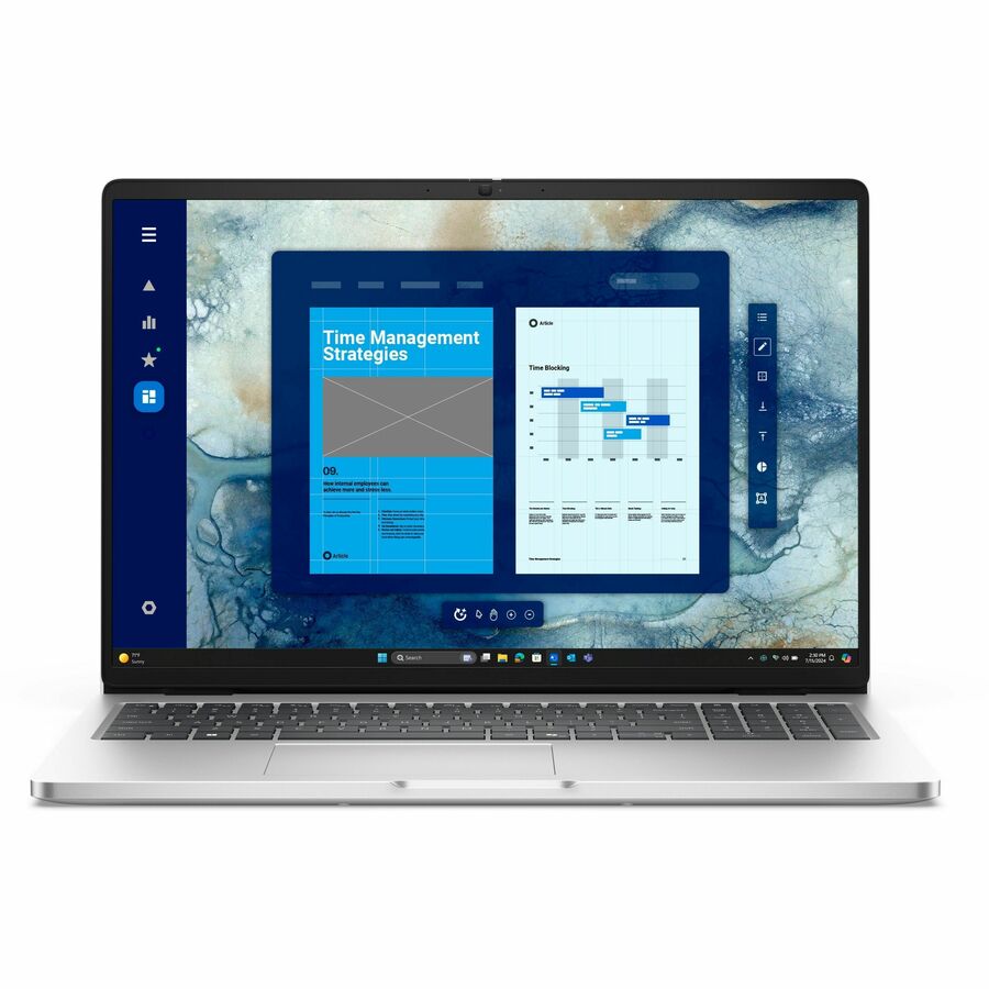 Dell Pro 16 PC16250 16" Laptop – Intel Core 5, 16GB RAM, 512GB SSD, Windows 11 Pro