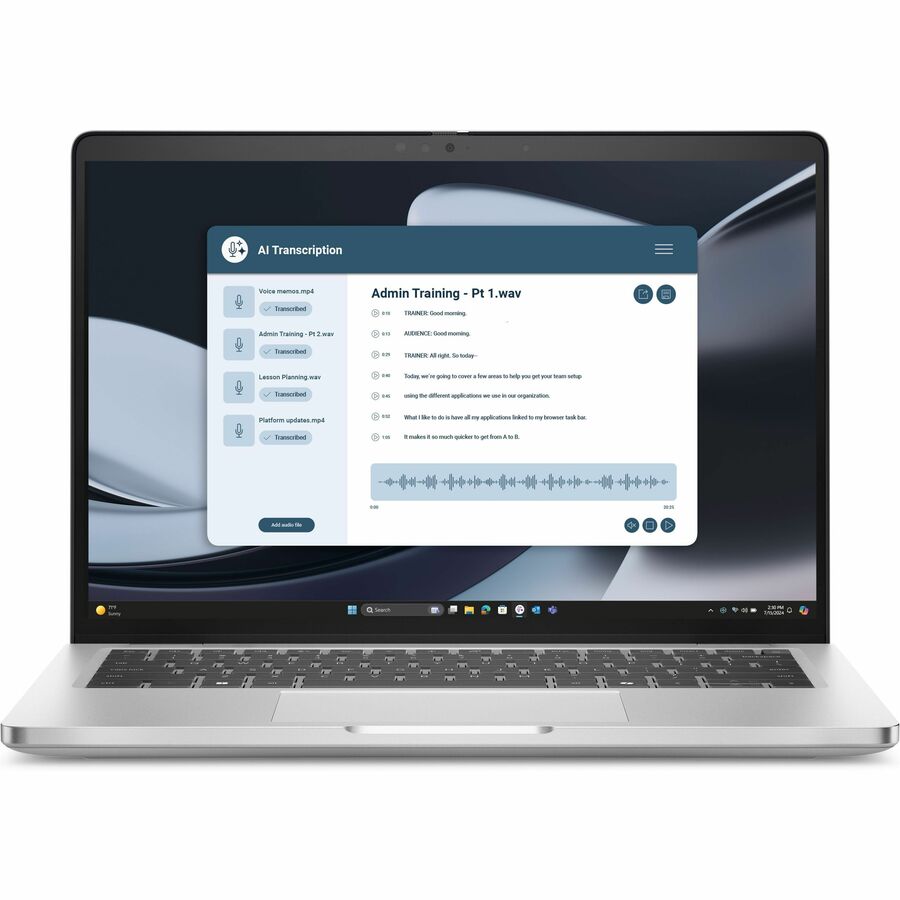 Dell Pro 14 Plus PB14255 – 14" Touchscreen Business Laptop with AMD Ryzen™ AI PRO, 16GB RAM, 512GB SSD, Windows 11 Pro